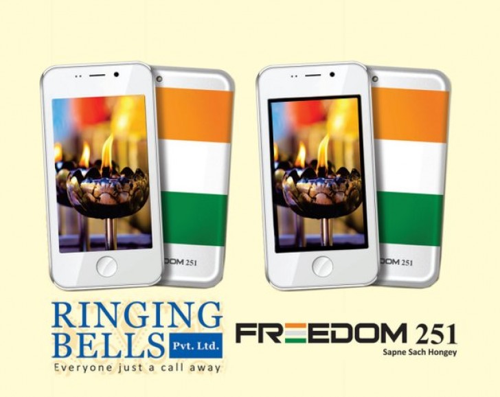 Freedom 251, Smartphone Termurah di India Seharga Rp94 Ribu di India