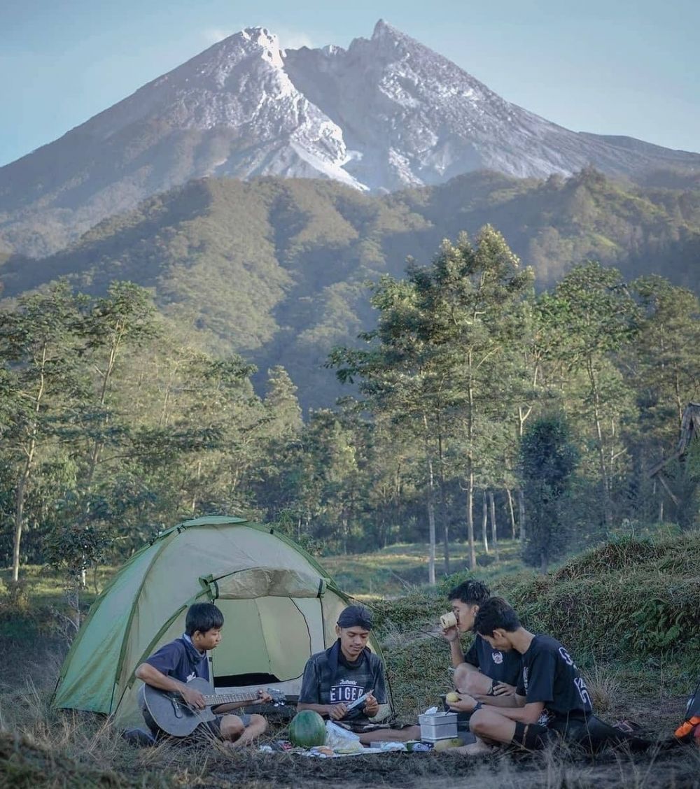 5 Destinasi Camping Jogja Yang Ada Dibawah Kaki Gunung Merapi