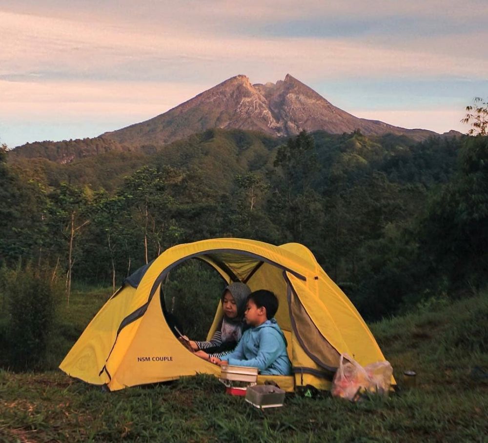 5 Destinasi Camping Jogja Yang Ada Dibawah Kaki Gunung Merapi