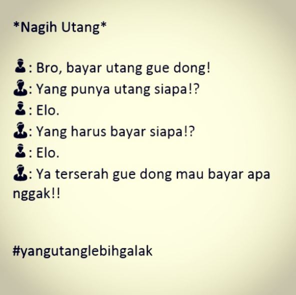 10 Meme Kocak Nagihin Hutang Ke Temen