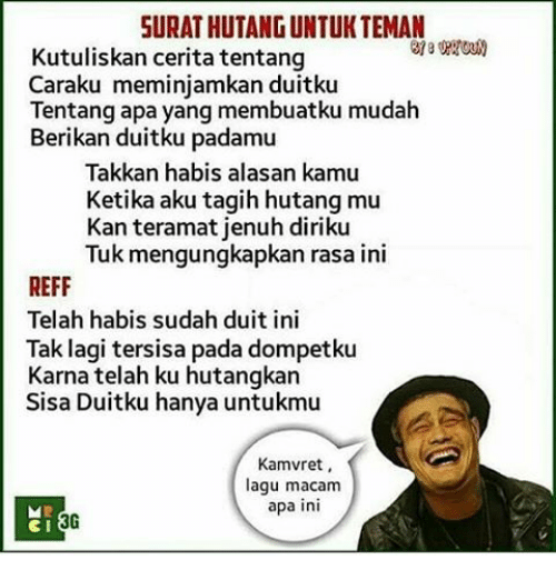 10 Meme Kocak Nagihin Hutang Ke Temen
