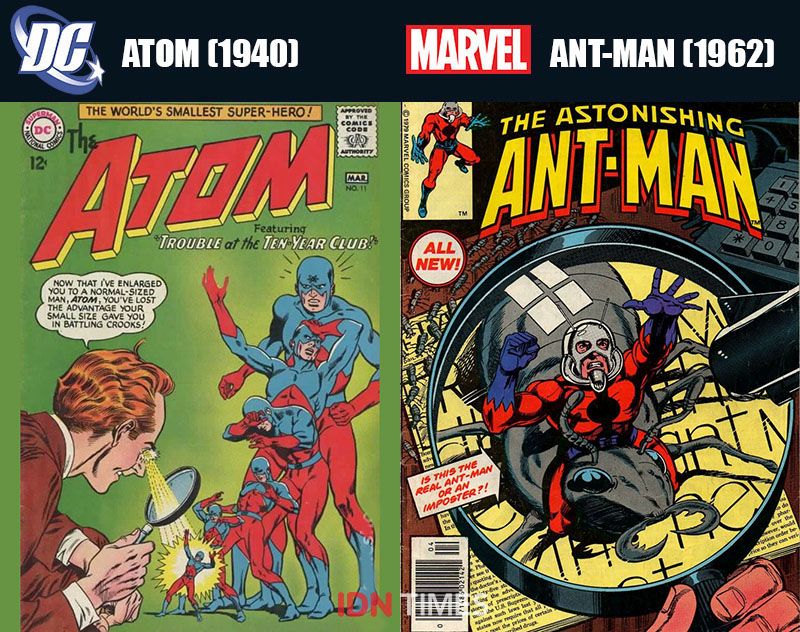 Duluan DC atau Marvel yang Menciptakan 15 Tokoh Ini?