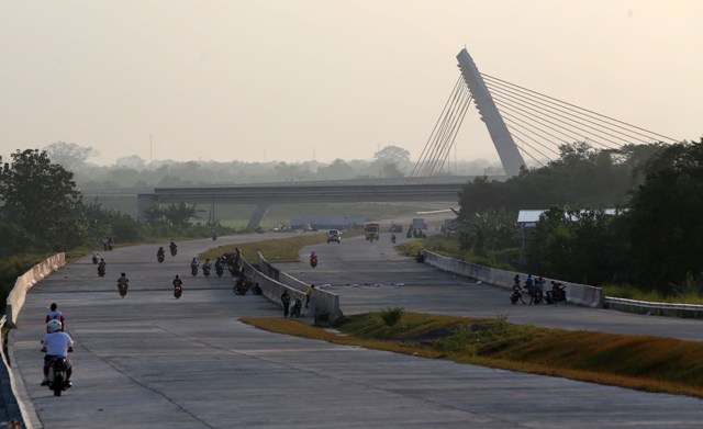 Launcher Proyek Tol Solo-Kertosono Ambruk, Arus Mudik Bisa Terganggu