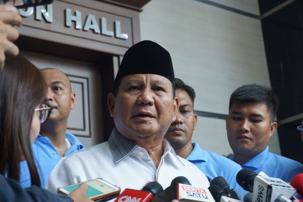 Prabowo: Menang Pilpres Gak Perlu Sebar Ujaran Kebencian. Saya tak haus kekuasaan 