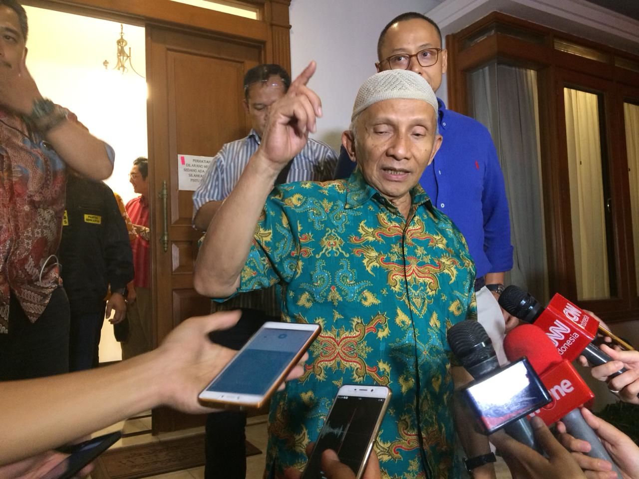Kubu Prabowo Nilai Pemanggilan Amien Rais Dikriminalisasi