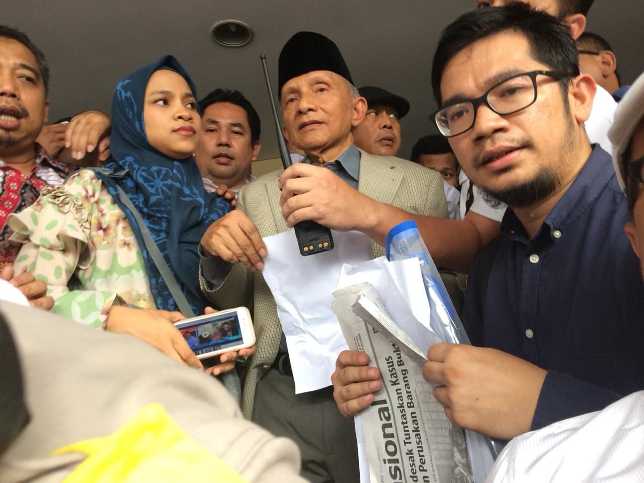 Amien: Ratna Ditangkap 4 Oktober, Surat Saya Tanggal 2, Ini Janggal!