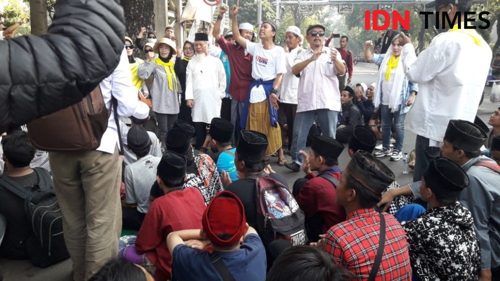 Anak2 Anggota FPI di Bawah Umur Nyatakan Perang Jika Prabowo Kalah