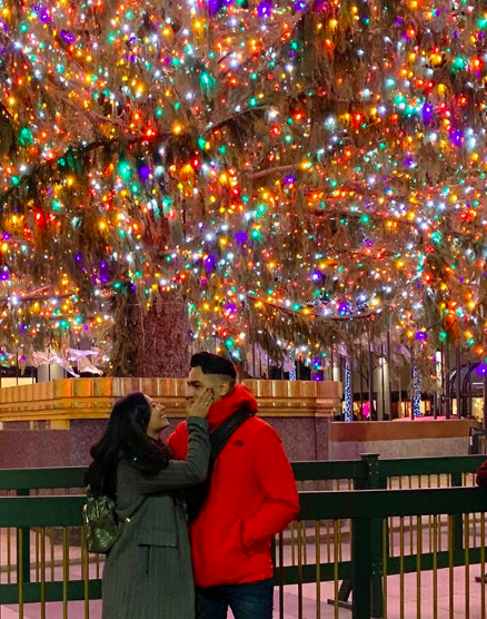 Momen Bahagia Asmirandah Merayakan Natal Ke-7 di New York