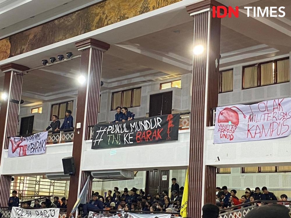 Mahasiswa Unud Kirim Surat Terbuka ke Komisi X DPR RI
