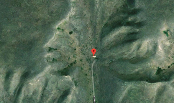 Penemuan misterius di google maps.