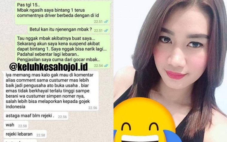 KARMA BRO!!! Sering NgeRate Rendah Ojol Cewek Ini Malah kena PHK dari Tempat Kerjanya