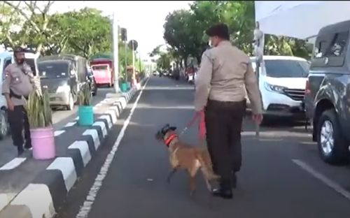 Rusuh 2 Kali, Kini Anjing Pelacak Ikut Jaga Jembatan Suramadu