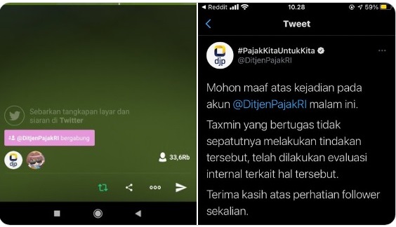 Miris! Akun DitjenPajak Terciduk Nonton Euro via Streaming Ilegal,Bikin Netizen Murka