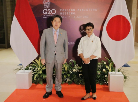 Menlu RI dan Jepang Bahas Rencana Kunjungan Jokowi ke Tokyo