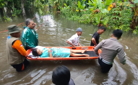 Banjir di Kudus Meluas, 20 Desa Terendam Banjir