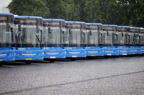 Transjakarta Operasikan 200 Bus Listrik Baru, Didominasi Merek China