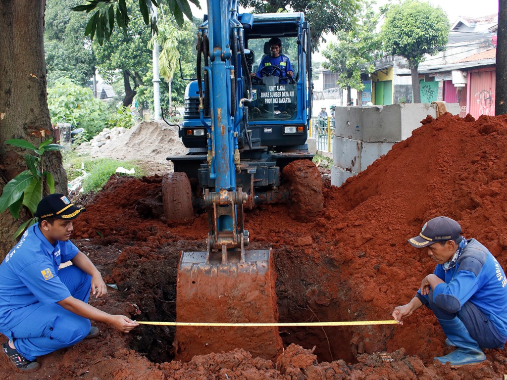 Pemprov DKI Bangun 693 Sumur Resapan