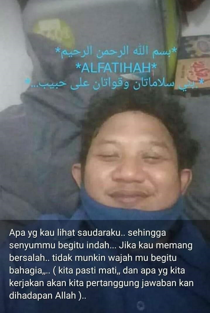 &#91;Cek Fakta&#93; Viral Foto Jenazah Anggota FPI Tersenyum Hoaks, Ini Faktanya