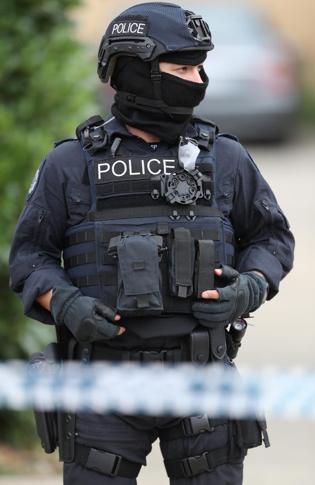 Victoria Police charge three people over allegedly planning terror attack in Me