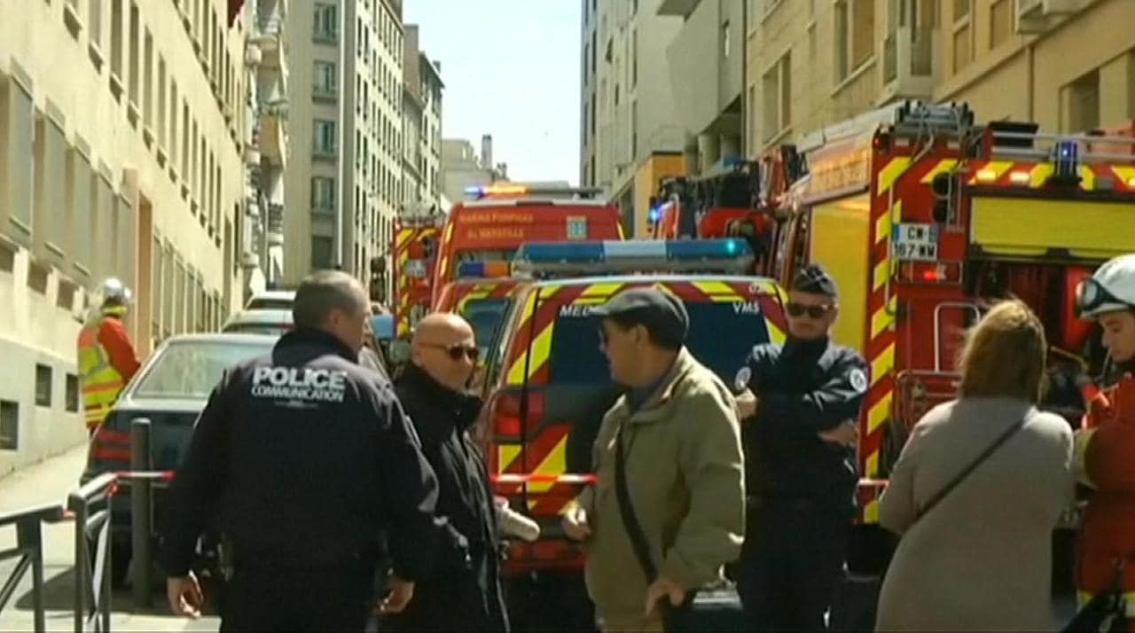Two injured after driver targets crowd in southern France