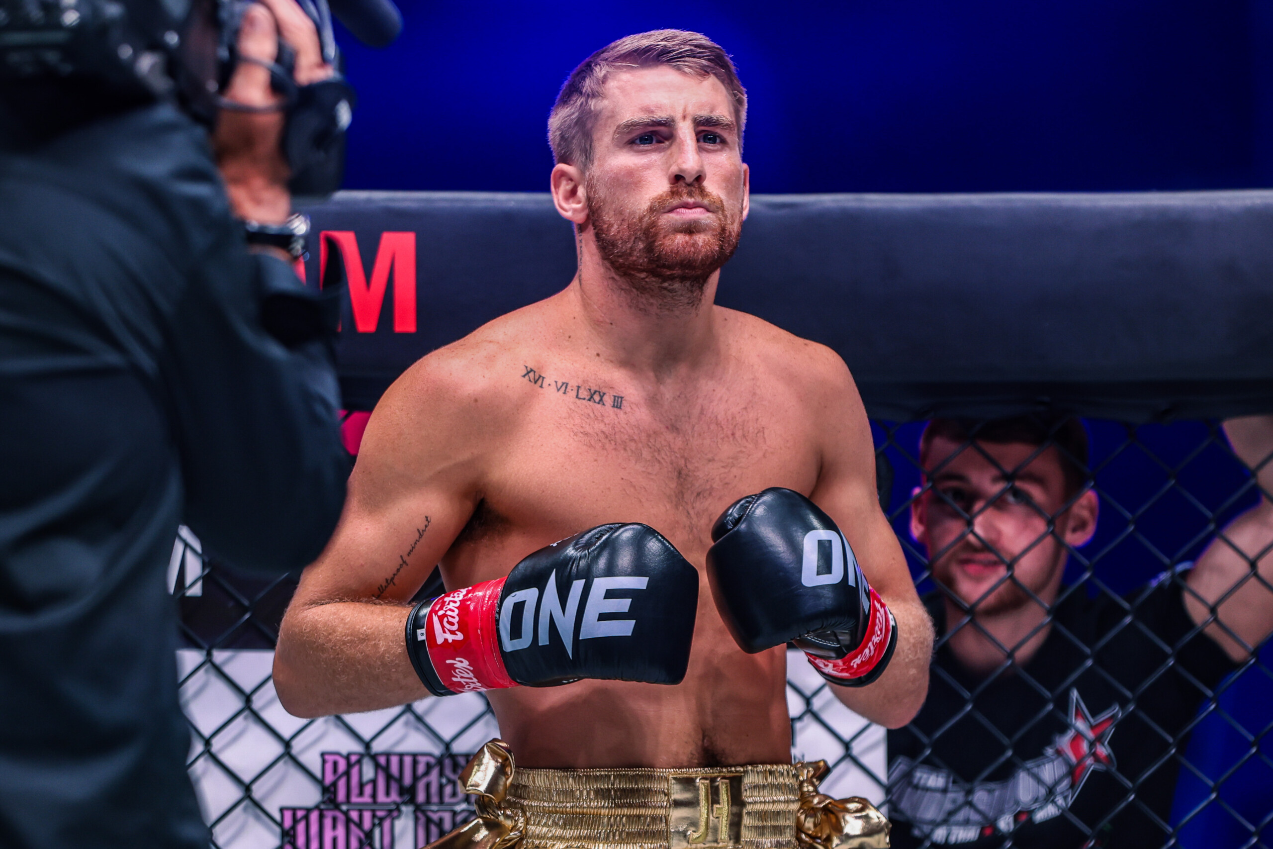 Jonathan Haggerty Bertekad Bungkam Yuki Yoza di ONE SAMURAI 1