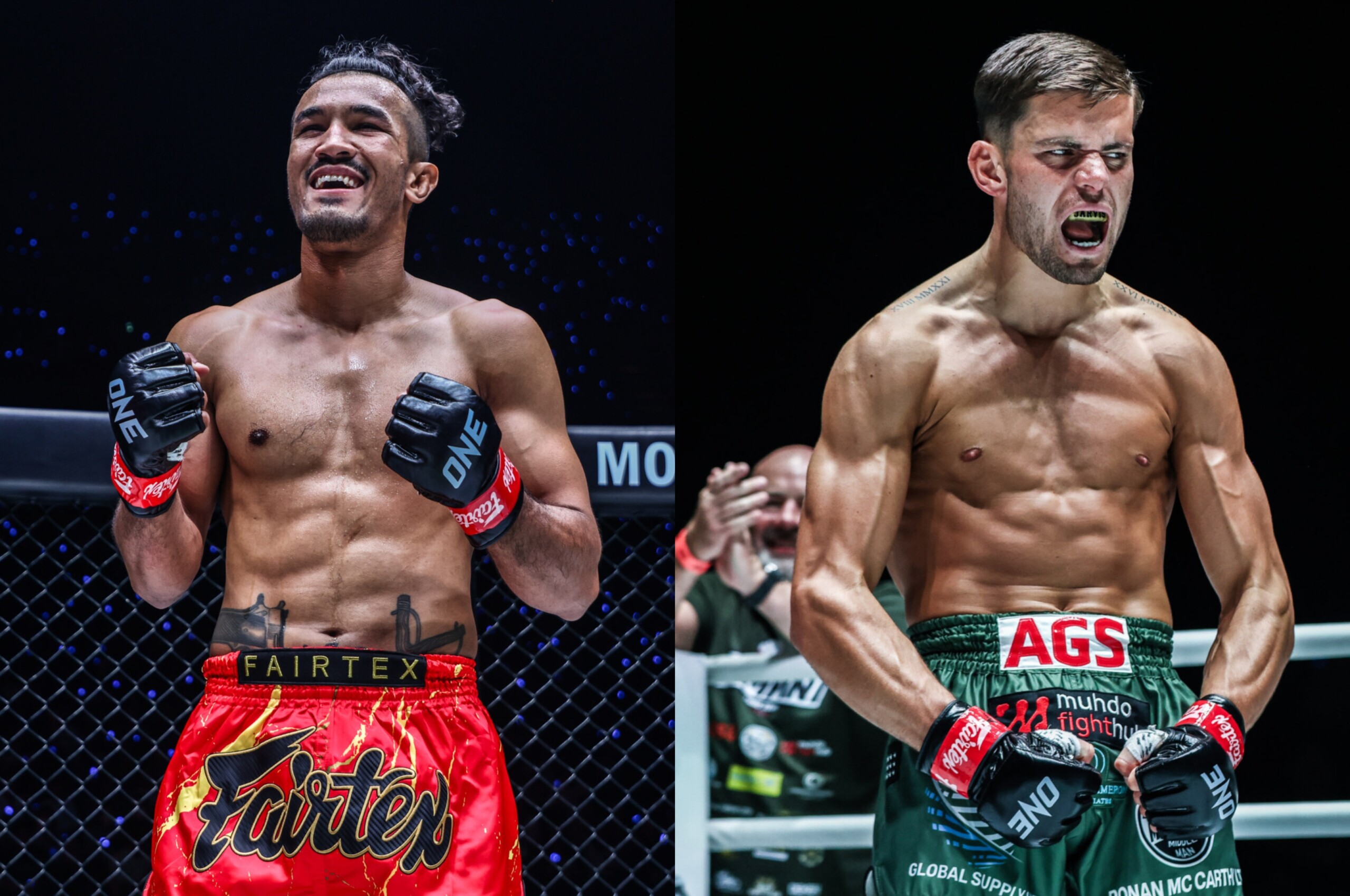 Sinsamut dan George Jarvis Bentrok dalam Muay Thai Brutal di ONE Fight Night 41
