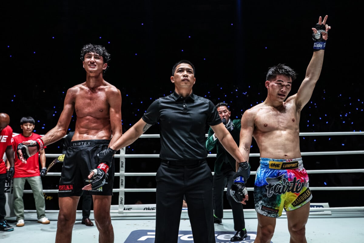 Rambolek Rebut Gelar Dunia ONE Bantamweight Muay Thai dari Nabil Anane