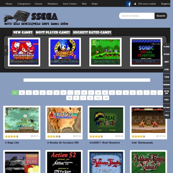 WOW Sekarang Main SEGA Bisa Via Web AJA!! Masuk tahun 90an!!
