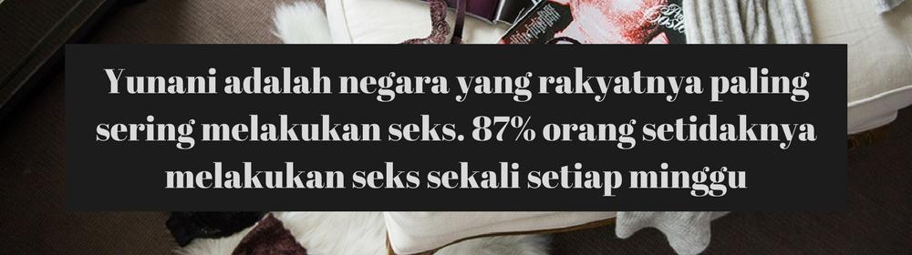 9 Fakta Menarik Tentang Seks di Seluruh Dunia