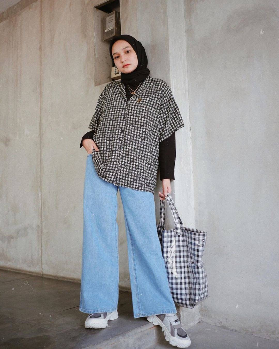 wah ini style celana untuk sista hijabers di tahun 2020 