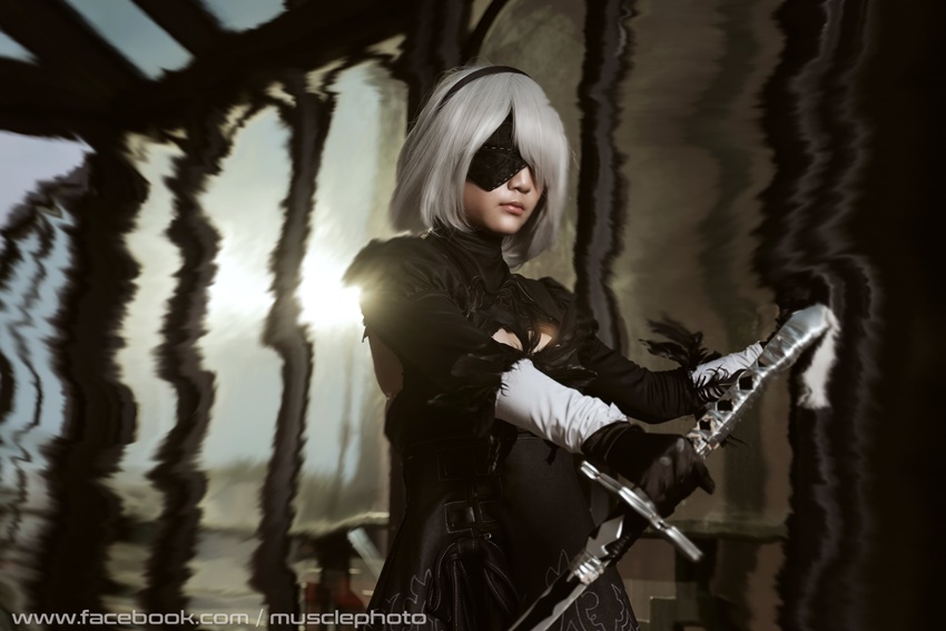 Koleksi Karakter Cosplay Terpanas 2B dari NieR: Automata