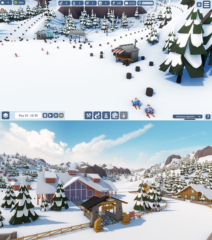 Suka Game Ski? Cobain Snowtopia: Ski Resort Tycoon di Laptop Andalanmu