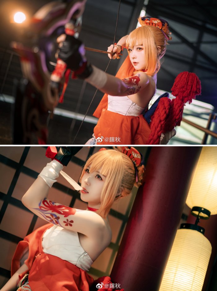 Koleksi Karakter Cosplay Terpanas Yoimiya dari Genshin Impact