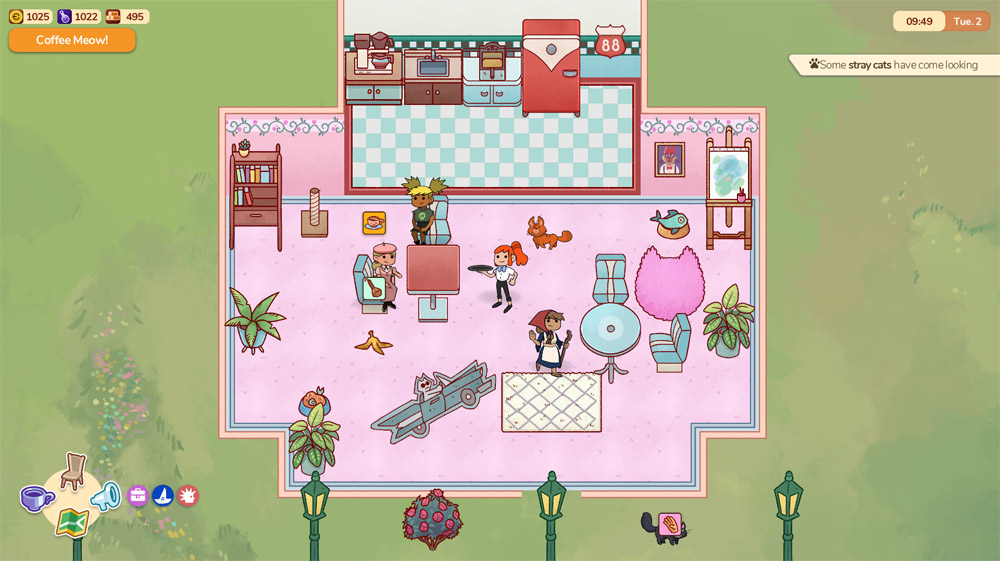Cat Cafe Manager, Game Manajemen Kafe Kucing yang Menyenangkan & Imut