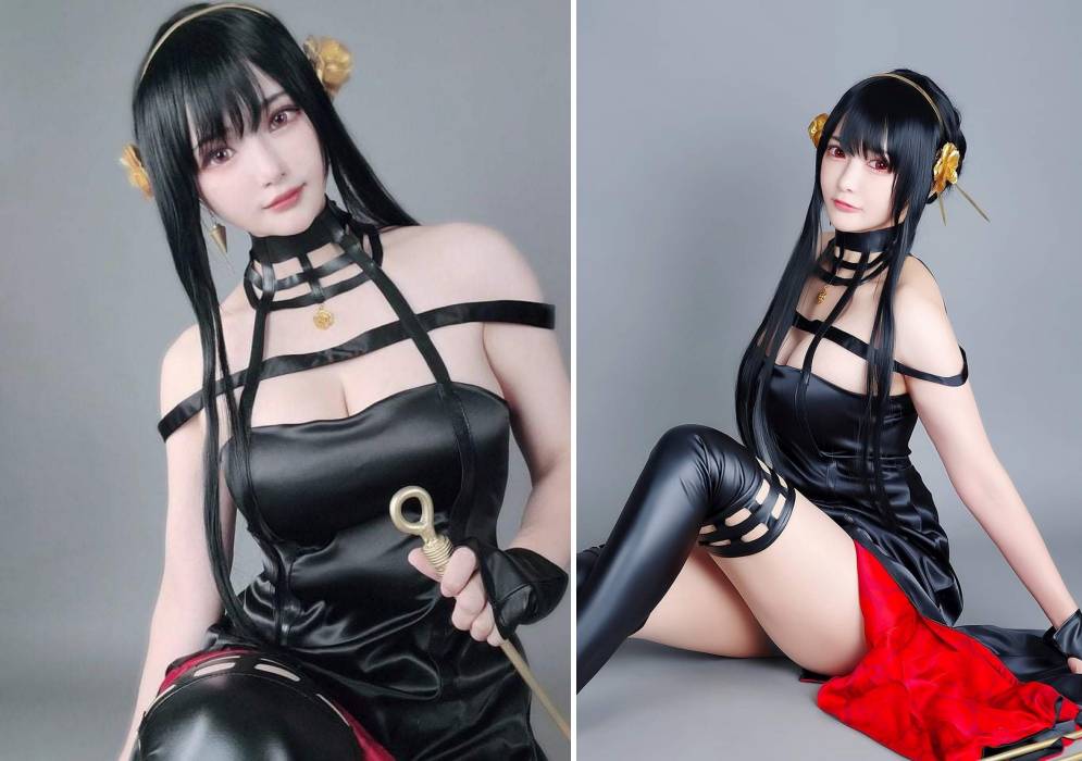 Tampak Sempurna! Gadis Lucu Asal Jepang Cosplay ala Yor Forger dari Spy x Family