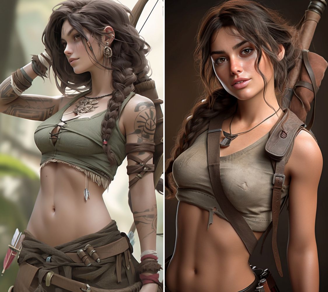 Pesona Fan Art Lara Croft dari Tomb Raider yang Cantik dan Sempurna