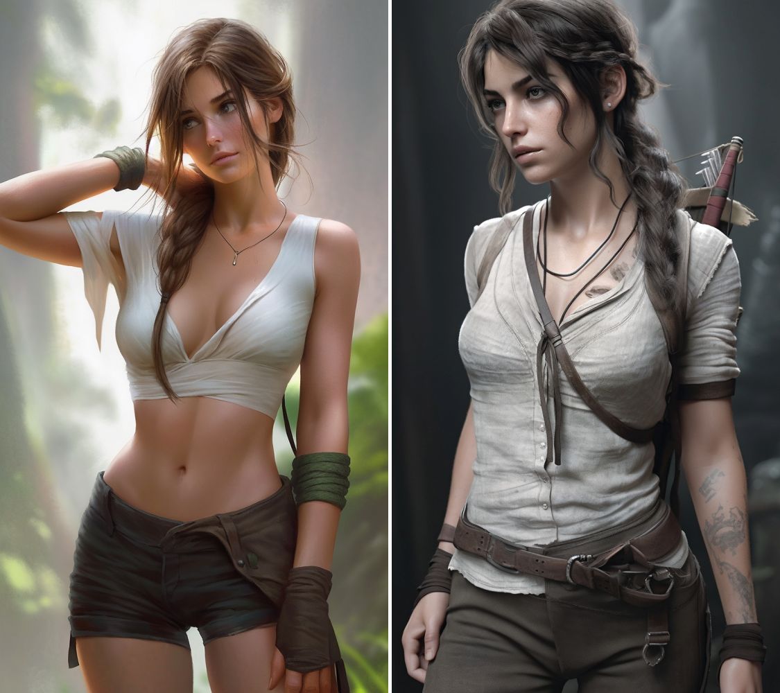 Pesona Fan Art Lara Croft dari Tomb Raider yang Cantik dan Sempurna