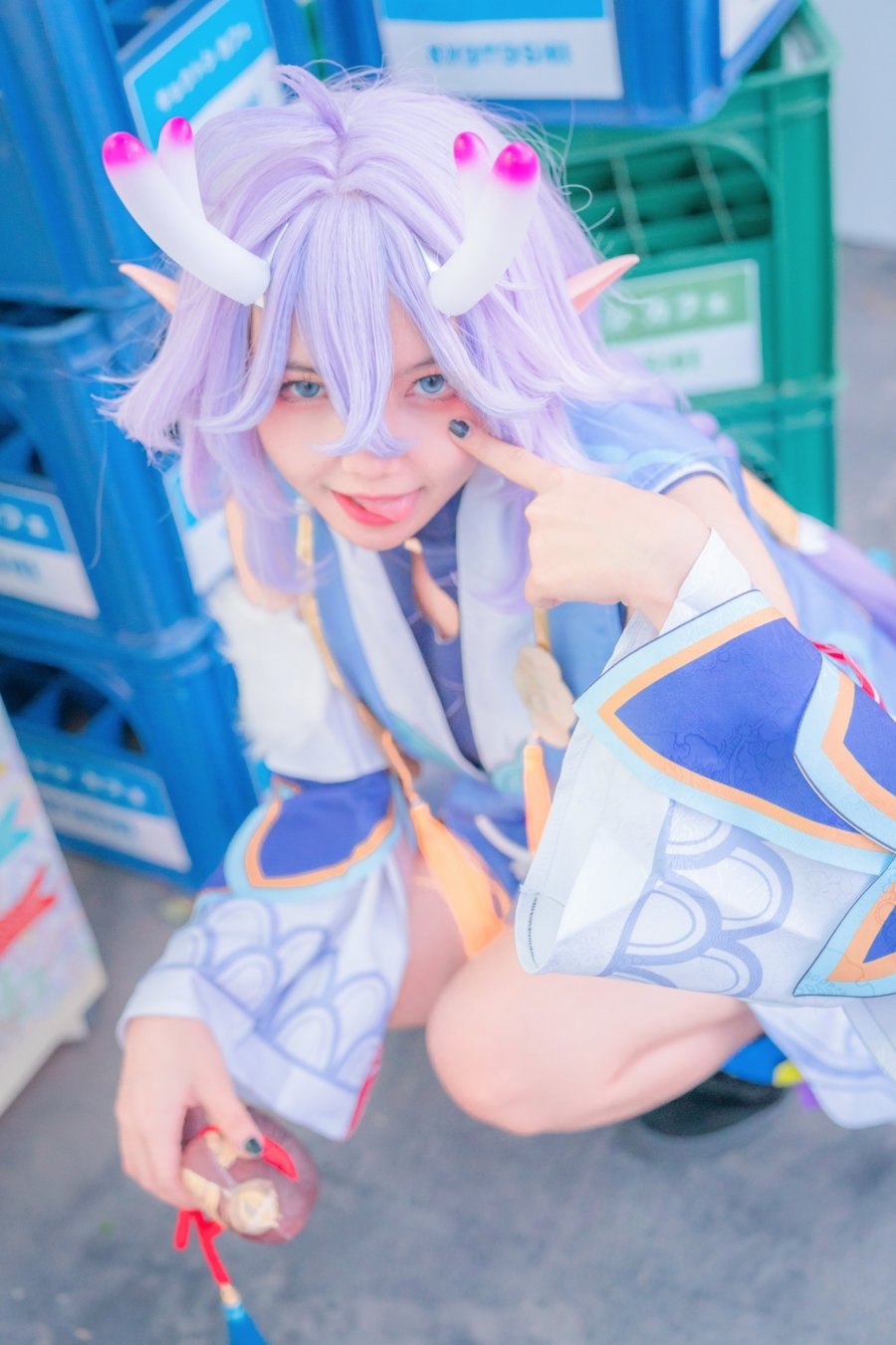 Woww! Cosplayer Ini Menghidupkan Karakter Bailu dari Honkai: Star Rail