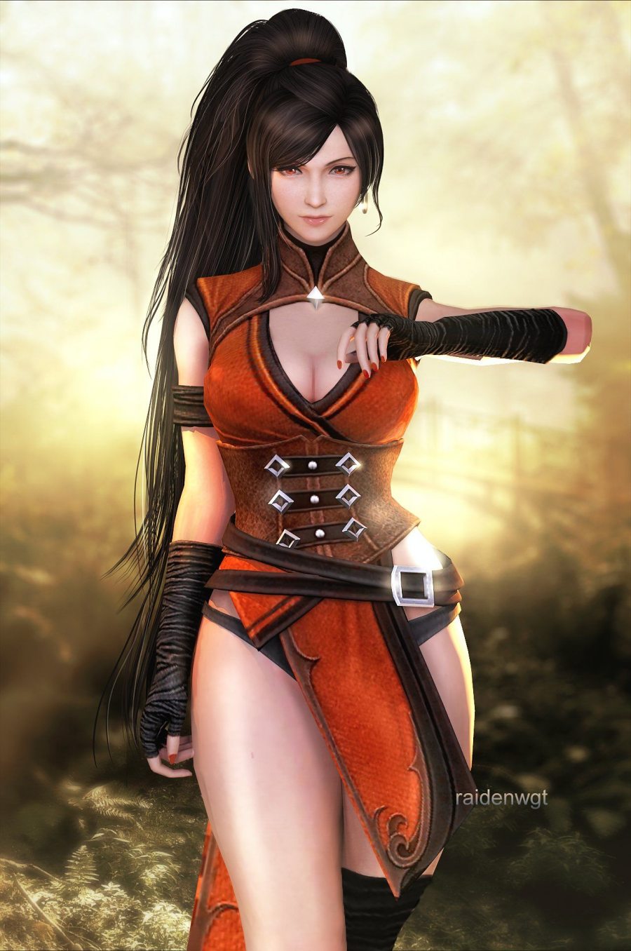 Keren Banget! Kolaborasi Tifa dan Ada Wong dalam Karya Fan Art yang Mengagumkan