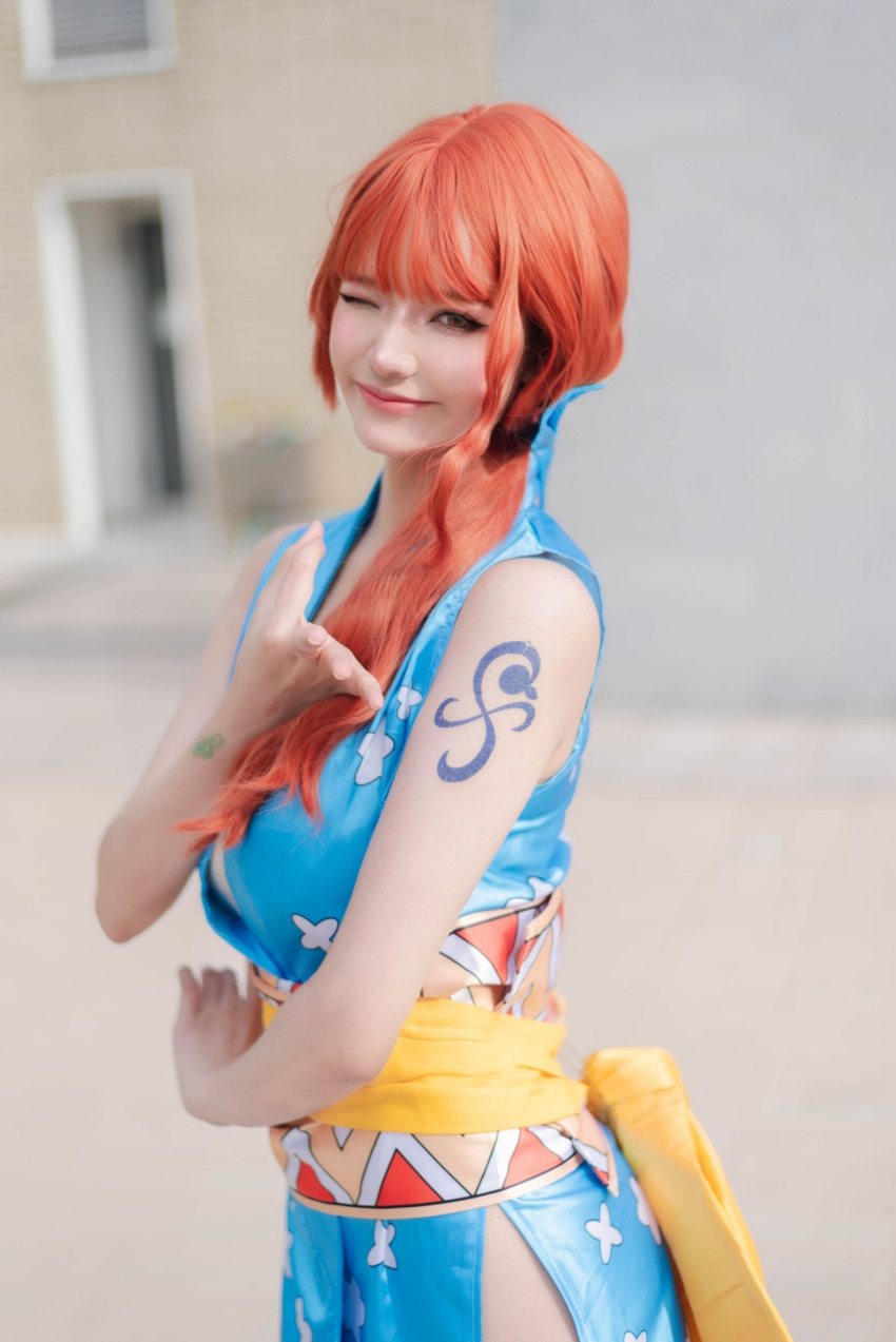 Nami One Piece, Cosplayer Cantik yang Bikin Terpesona!