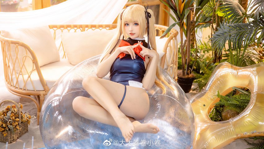 &#91;HEBOH!&#93; Cosplay Remaja Marie Rose Bikin Makin Hot dengan Baju Renangnya!