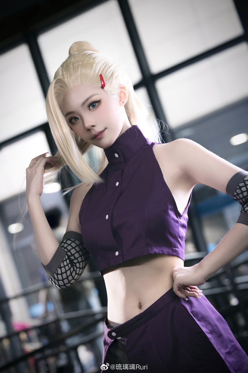 Wow! Cakep Abiss, Gan! Cosplay Naruto Ino Yamanaka Bikin Melongo!