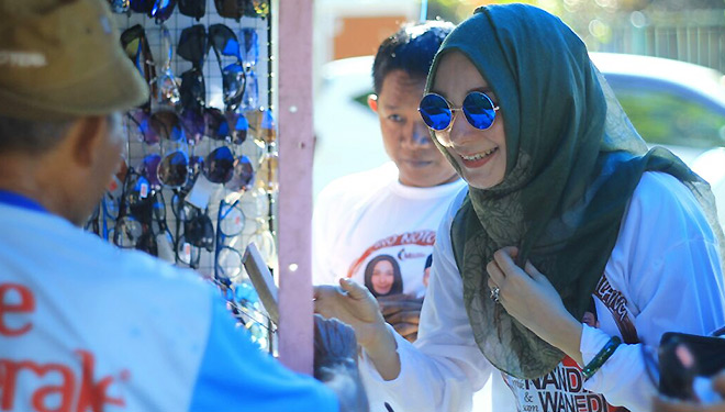 Cantiknya Calon Wali Kota Malang