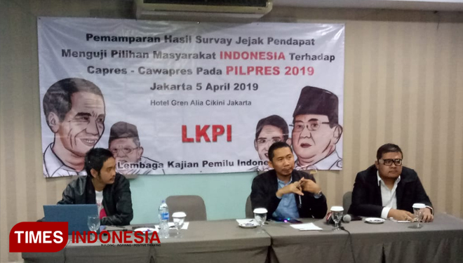 Hasil Survei LKPI, duet Prabowo-Sandi Kalahkan duet Jokowi-KH Ma'ruf Amin