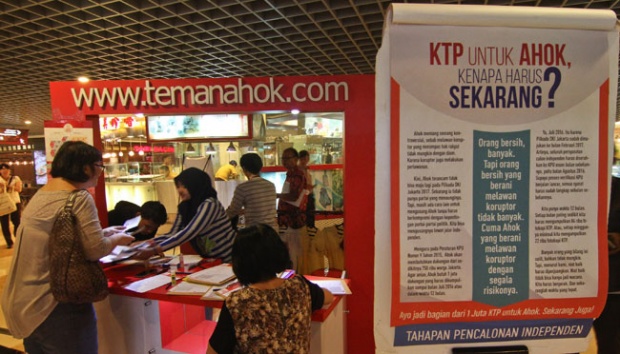 532 Ribu KTP, Syarat Dukungan Minimal untuk Ahok Tercapai 