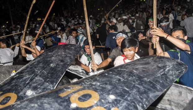 Habib Rizieq klaim aksi demo kemarin tidak anarkis