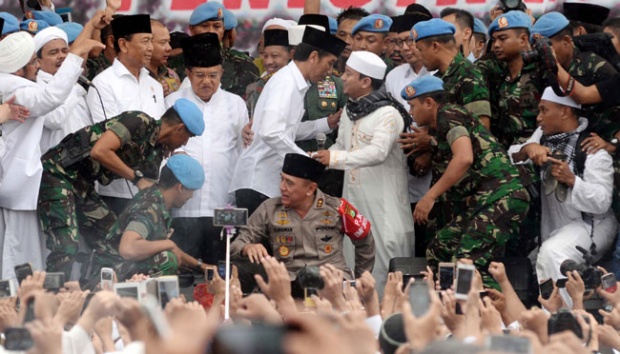 Tagar #Jokowi212, Apresiasi Netizen untuk Jokowi