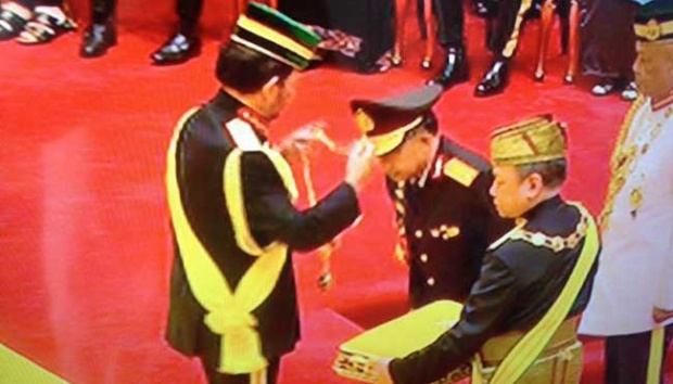 Kapolri Dianugerahi Bintang Kebesaran Negara Brunei Darussalam