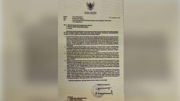 5 Poin Isi Surat Sri Mulyani kepada Menteri ESDM dan BUMN