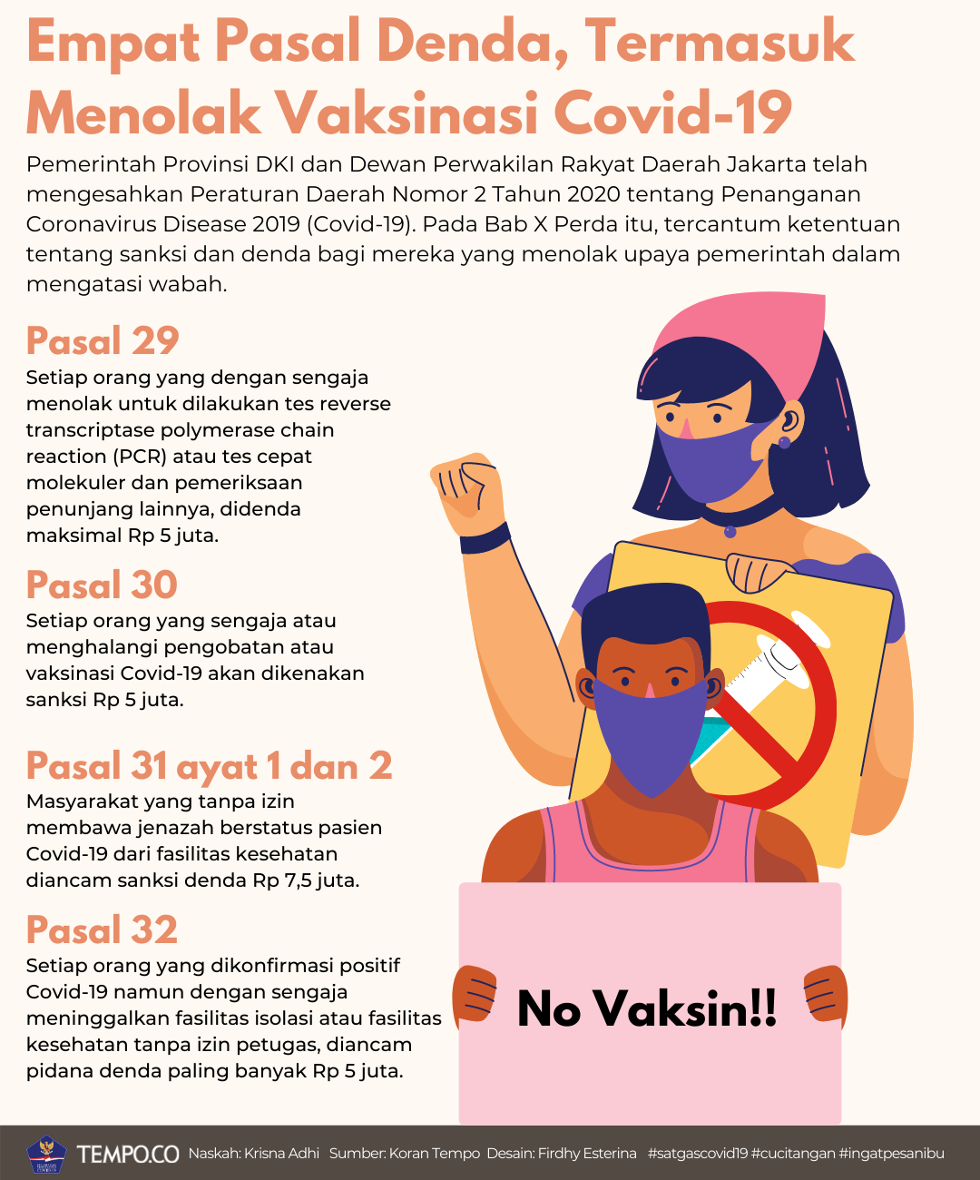 Menolak Vaksin Covid-19 Rasanya Seperti Pulang Justru Saat Band Utama Perform